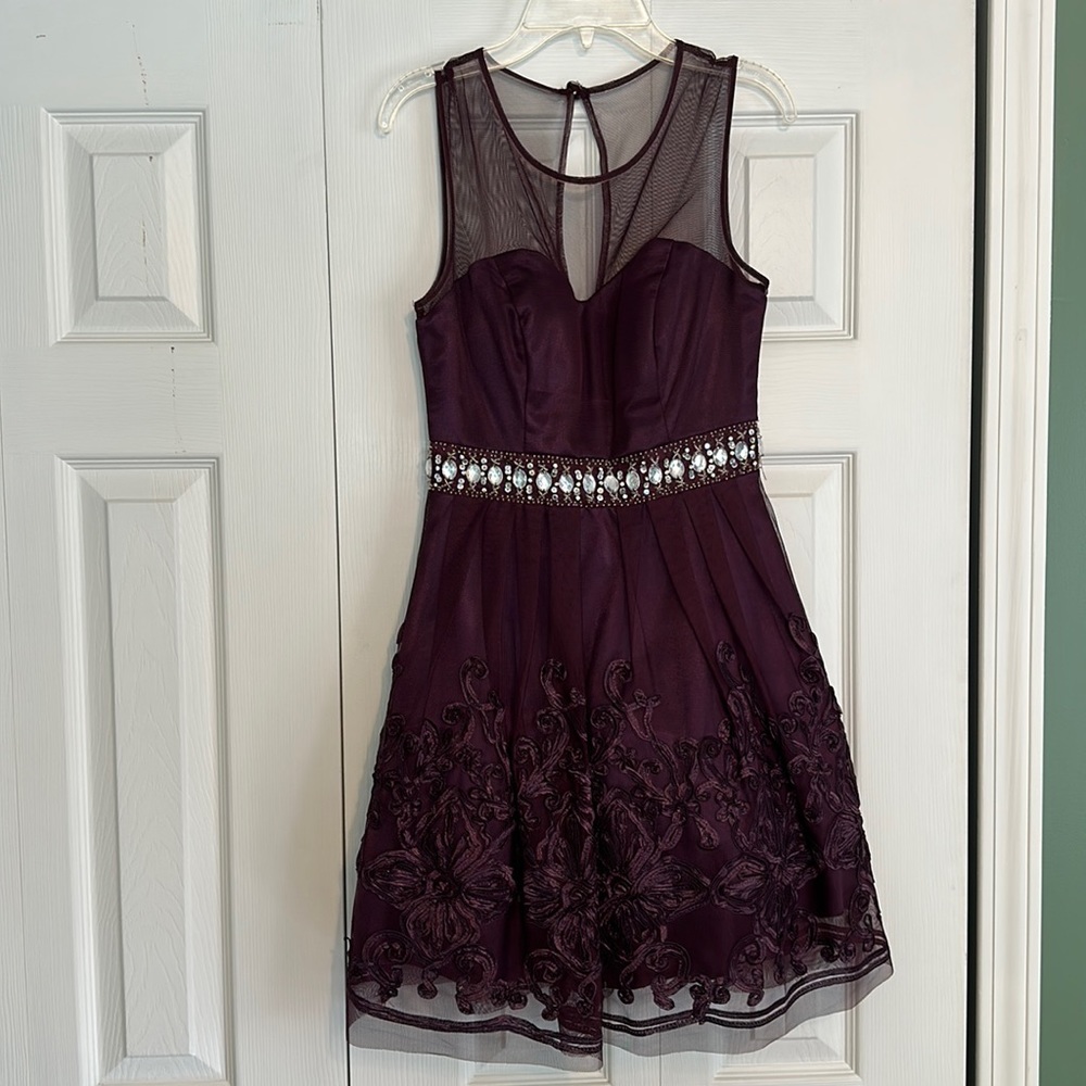Plum dress